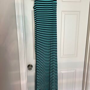 Two Striped Maxi Dresses